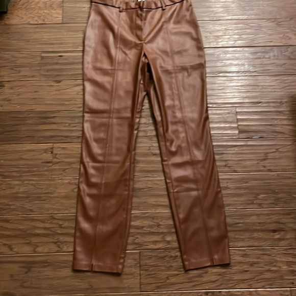 Jason Wu Womens Faux Leather Pants Size L - Picture 1 of 6